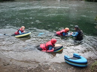  Descenso en hidrospeed del Giffre
